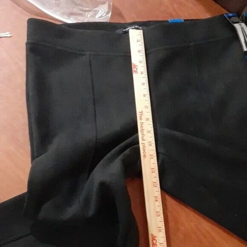 Andrew Marc pants women's size Large black  New - Picture 11 of 14